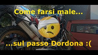 Come farsi male  sul passo Dordona [upl. by Nomed]