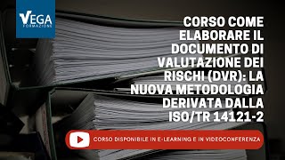 Corso come elaborare il Documento di Valutazione dei Rischi DVR [upl. by Judsen]