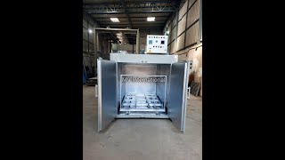 Semi Flameproof Drum Heating Oven Capacity 6 Drums Per Batch [upl. by Heddie]