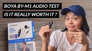 Boya BYM1 Review amp Mic Audio Test  Is It Really Worth It [upl. by Madaras]