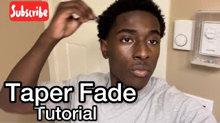 How To Taper Fade 💯 My daughter cut my sons hair [upl. by Rebekah443]