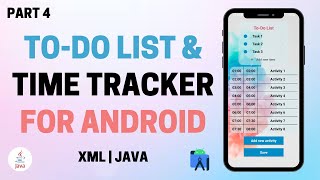 ToDo List and Time Tracker for Android using Java Part 2 [upl. by Necaj]