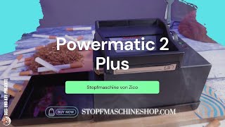 Powermatic 2 Plus Elektrische Stopfmaschine  Zigaretten einfach stopfen [upl. by Aicnatsnoc]