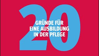 20 Gründe für eine Ausbildung in der Pflege KarriereAlsMensch [upl. by Yehs]