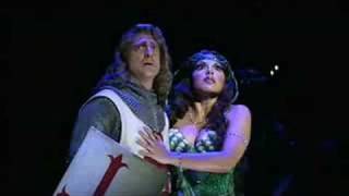 Spamalot OFFICIAL FOOTAGE of Sara Ramirez Christopher Sieber [upl. by Teresita]