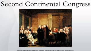 Second Continental Congress [upl. by Akieluz744]