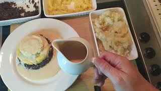 HAGGIS NEEPS AND TATTIES  WHISKY SAUCE [upl. by Naahs]