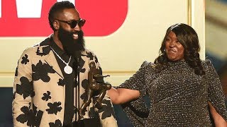 James Harden Wins MVP  Most Valuable Player Award  2018 NBA Awards [upl. by September]