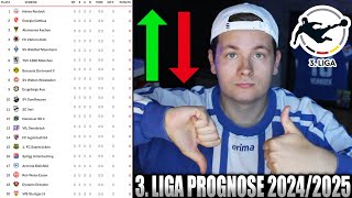 3 Liga Prognose 202425 🔴  Wer sind die Aufsteiger amp wer die Absteiger [upl. by Harle]