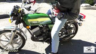 Kaplan America Two Stroke Tuesday 1976 Yamaha RD400 [upl. by Llenrub876]