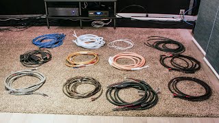 Sample Test  12 high end speaker cables [upl. by Ettenna]