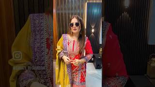 Jaatni Barood Wargi  Colorful suit from meesho [upl. by Mulloy925]