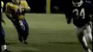 E C Glass vs William Fleming football highlights 1990 [upl. by Ecire]