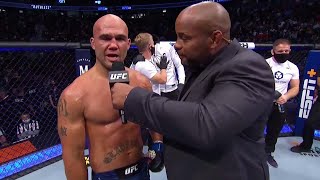 UFC 266 Robbie Lawler Octagon Interview [upl. by Ahteres960]