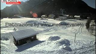 Webcam Dobbiaco Inverno 20112012 [upl. by Felice487]