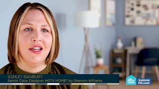 HGTV Home® by SherwinWilliams 2022 Color Collection of the Year Softened Refuge [upl. by Hanshaw725]