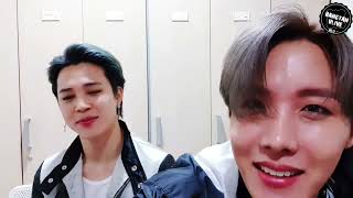 EngIndo Sub BTS Jimin amp JHope VLive  20200308  Live Before Last Performance💜 [upl. by Iadrahc222]