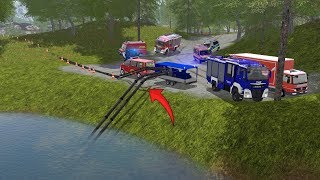 LS17  XXL Großeinsatz für die Feuerwehr amp THW  See wird komplett leer gepumpt 4K SPEZIAL Folge [upl. by Kanter]