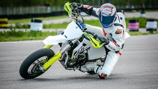 Supermoto  Tor Wschodzący Białystok  trening z PM Racing Team [upl. by Frasch747]