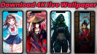 Live wallpaper 4k anime for your Smartphone [upl. by Jea]