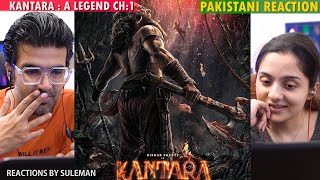 Pakistani Couple Reacts To Kantara A Legend  Chapter 1 First Look Teaser  Rishab Shetty  Ajaneesh [upl. by Adnavoj350]