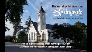 Springvale Church Sermon for 6232024 [upl. by Ag491]