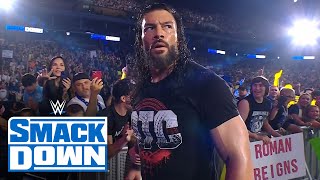 UNSEEN Roman Reigns aftermath of Bloodline decimation SmackDown exclusive Aug 9 2024 [upl. by O'Kelly]