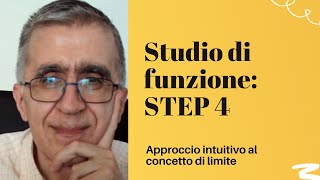 04 Studio di funzione STEP 4 Approccio intuitivo al concetto di limite [upl. by Bullock]