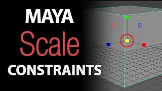 Maya Scale Constraint in a Minute [upl. by Lalittah]