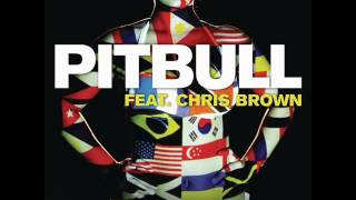 Pitbull  International Love featuring Chris Brown Instrumental  Lyrics [upl. by Nannoc]