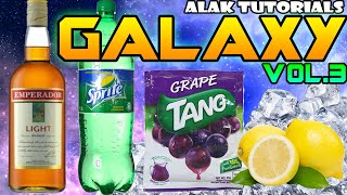 GALAXY MIX Emperador Light Pinoy Cocktail Tang Grapes Ft JuanE of 8 BALLIN  Alak Tutorials 251 [upl. by Aisiat]