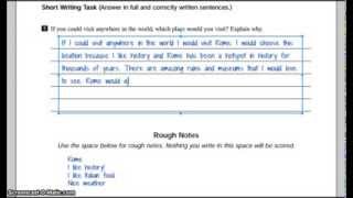 How to Write the Short Writing Task in the OSSLT [upl. by Idaline787]