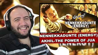 Nennekkadunte Energy Full Video Song  AkhilThe Power Of Jua  Producer Reacts తెలుగు 🇮🇳 [upl. by Sender]