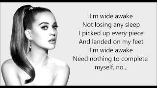 Katy Perry  Wide Awake Lyrics [upl. by Bazluke]