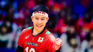 This is Ran Takahashis First Match for Volleyball Team Japan [upl. by Line888]