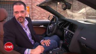 Car Tech 2010 Audi A5 20 TFSI Cabriolet review [upl. by Demahom]