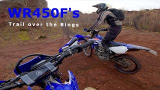 WR450F  Two WRs Trail Ride The Bing [upl. by Augusto]