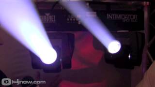 NAMM 2013  Chauvet Intimidator Spot Duo  idjnow [upl. by Nydroj]