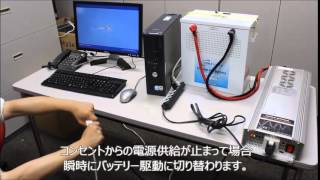 法定停電での使い方動画 ECOPOWER2500 電源レンタル専門店オンリースタイル [upl. by Berget]