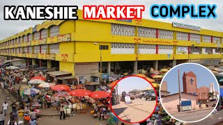 4K WALKING TOUR VIDEO FROM ZONGO JUNCTION TO KANESHIE MARKET IN ACCRA GHANA [upl. by Ahseile]