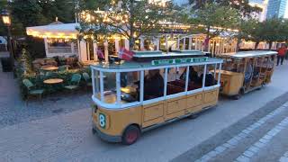 Tivoli Gardens  Trolley Car Tour Copenhagen Denmark [upl. by Heyes]