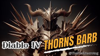 Diablo IV  Thorns Barb Vs The Pit 113  Btag Necrotog1209 [upl. by Anits]