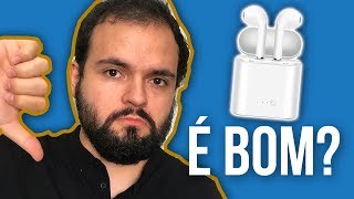 Fone i7s TWS Unboxing Review  É BOM VALE A PENA  i7s TWS o Airpods BARATO [upl. by Aes655]