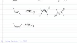 Epoxidation of Alkenes with Peroxyacids [upl. by Fisch]