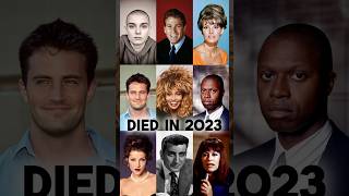 Stars died in 2023 😥 RIP 🙏 [upl. by Yrollam]