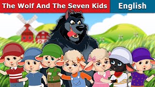 The Wolf And The Seven Kids  Stories for Teenagers  EnglishFairyTales [upl. by Rawden]