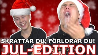 SKRATTAR DU FÖRLORAR DU JULEDITION  Adventskalender 2 [upl. by Market]