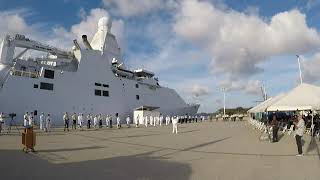 Commandooverdracht CZMCARIBDirecteur Kustwacht Caribisch Gebied  Koninklijke Marine [upl. by Mozelle]