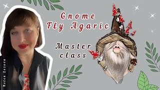 Scandinavian Gnome Fly Agaric Easy Gnome autumn gnome Gnome Forester [upl. by Alderman]