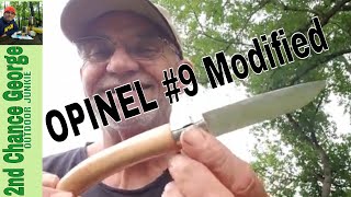 Moding my Opinel 9 to be unique No power tools were used [upl. by Katee]